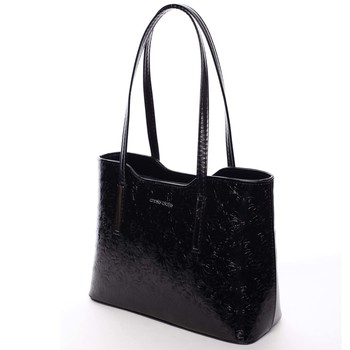 Elegantní černá dámská kabelka přes rameno - Annie Claire 9081