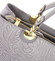 Originální dámská kožená kabelka světle šedá - ItalY Mattie