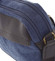 Moderní pánská taška s koženými detaily modrá - Gerard Henon Telfor
