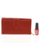 Dámská kožená peněženka červená - WILD Haemon New