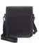 Černá elegantní pánská kožená taška - WILD Telford