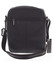 Černá elegantní pánská kožená taška - WILD Markey