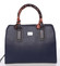 Stylová trendy dámská kabelka do ruky tmavě modrá - David Jones Crescent