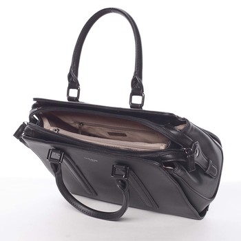 Elegantní stylová dámská černá kabelka - David Jones Amedee