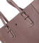 Exkluzivní saffianová dámská kabelka se vzorem starorůžová - David Jones Melusina