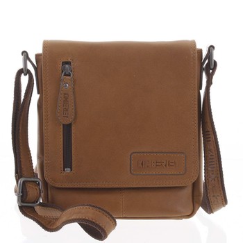 Luxusní pánská kožená taška hnědá - Kimberley Torr