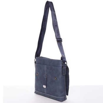 Modrá originální pánská taška přes rameno - WILD Adad