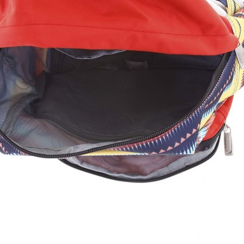 Střední dámský červený batoh na výlety - Travel plus 0643