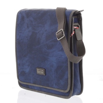 Modrá moderní pánská taška přes rameno - Lee Cooper Adrastos
