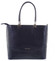 Větší elegantní tmavě modrá dámská kabelka - Annie Claire 4081