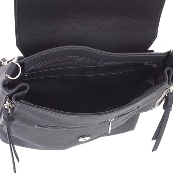 Exkluzivní dámský batůžek/kabelka tmavě šedý - Delami Haylee