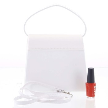 Luxusní dámské psaníčko/kabelka bílé - Delami Viseria