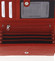 Dámská klasická červená kožená peněženka - Diviley Uniberso