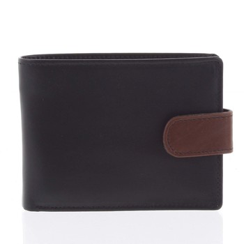Kožená černá pánská peněženka - Tomas 99VT