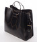 Luxusní dámská kabelka černo hnědá - Delami Gracelynn