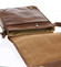 Pánská luxusní kožená taška přes rameno antukově hnědá - ItalY Jamar