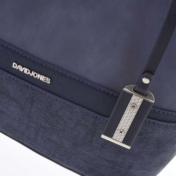 Moderní tmavě modrá dámská kabelka do ruky - David Jones Ryann