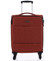 Odlehčený cestovní kufr malinově červený - Menqite Kisar M