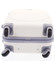 Kvalitní a elegantní pevný krémově bilý cestovní kufr - Agrado Peter S