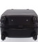 Kvalitní a elegantní pevný černý cestovní kufr - Agrado Michael S