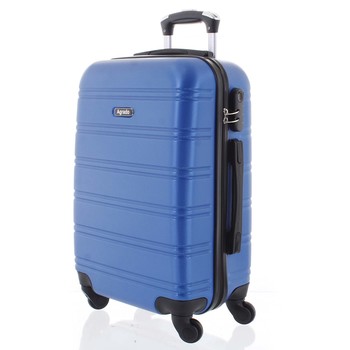 Kvalitní a elegantní pevný zářivě modrý cestovní kufr - Agrado Michael S