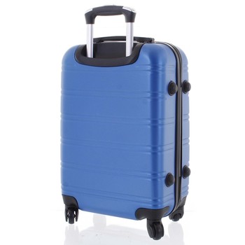 Kvalitní a elegantní pevný zářivě modrý cestovní kufr - Agrado Michael M