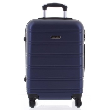 Kvalitní a elegantní pevný tmavě modrý cestovní kufr - Agrado Michael S