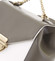Malý luxusní kožený olivovo bílý batůžek/kabelka - Hexagona Zondra