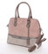 Větší originální a stylová růžová dámská kabelka - David Jones Valerie