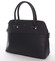 Větší dámská elegantní a módní černá kabelka - David Jones Angie