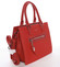 Jemná a elegantní dámská červená kabelka do ruky - David Jones Eliana