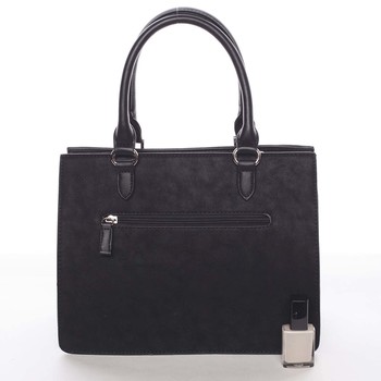 Jemná a elegantní dámská černá kabelka do ruky - David Jones Eliana