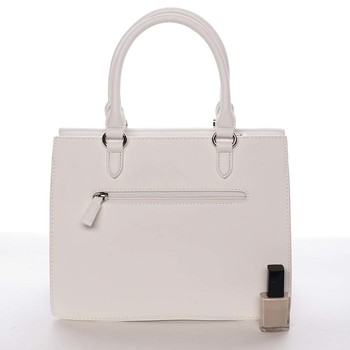 Jemná a elegantní dámská bílá kabelka do ruky - David Jones Eliana