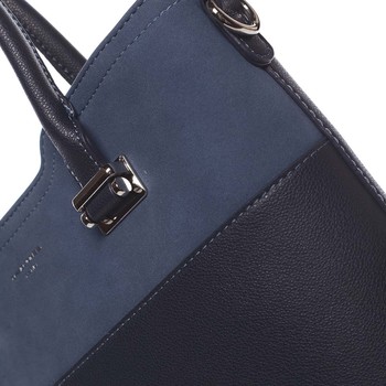 Dámská elegantní a módní tmavě modrá kabelka - David Jones Sandy