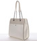 Luxusní a originální dámská bílá kabelka přes rameno - David Jones Mishel