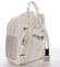 Dámský bílý městský batoh s kapsičkou - David Jones Anthony