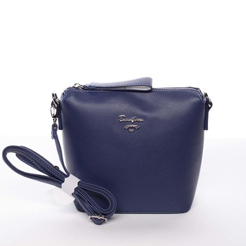 Malá tmavě modrá dámská crossbody kabelka - David Jones Olenka