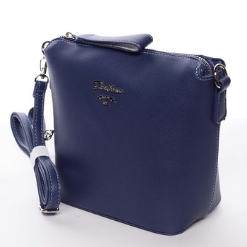 Malá tmavě modrá dámská crossbody kabelka - David Jones Olenka