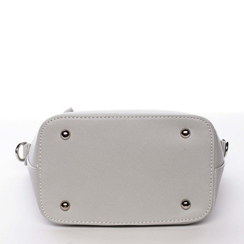 Malá světle šedá dámská crossbody kabelka - David Jones Olenka