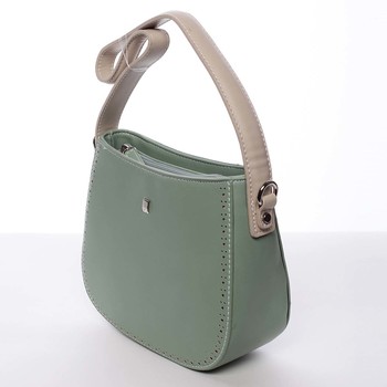 Elegantní listová crossbody kabelka zelená - David Jones Brigitte