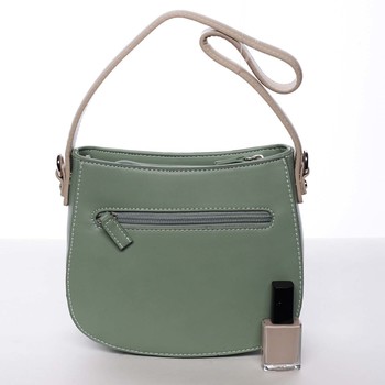 Elegantní listová crossbody kabelka zelená - David Jones Brigitte