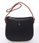 Elegantní listová crossbody kabelka černá - David Jones Brigitte