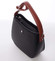 Elegantní listová crossbody kabelka černá - David Jones Brigitte