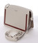 Malá originální crossbody kabelka krémově bílá - David Jones Yuriko
