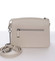 Malá originální crossbody kabelka krémově bílá - David Jones Yuriko
