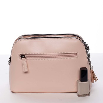 Malá elegantní doplňková crossbody kabelka růžová - David Jones Karen