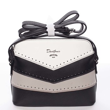 Originální a moderní černá crossbody kabelka - David Jones Maricielo