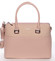 Dámská elegantní růžová kabelka do ruky - David Jones Geraldine