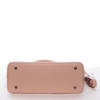 Dámská elegantní růžová kabelka do ruky - David Jones Geraldine