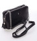 Malá elegantní a moderní crossbody kabelka černá - David Jones Melany